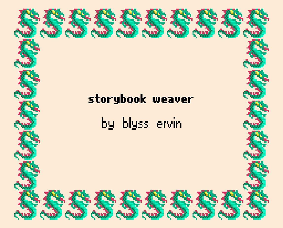 storybook weaver (front cover)